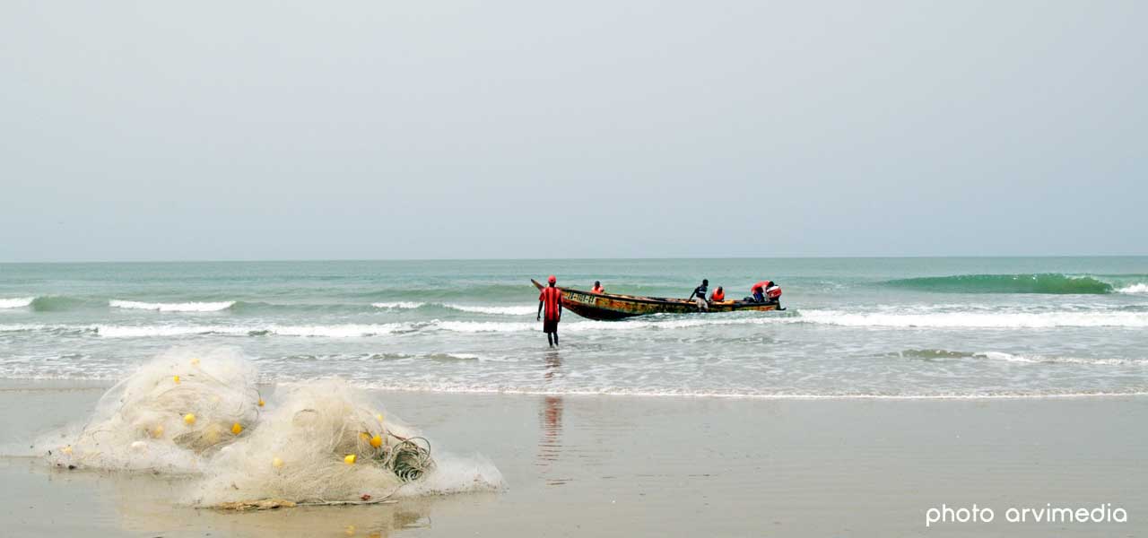 cap skirring village de pêcheurs sud du sénégal casamance